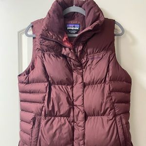 Patagonia women’s vest - Puffer burgundy